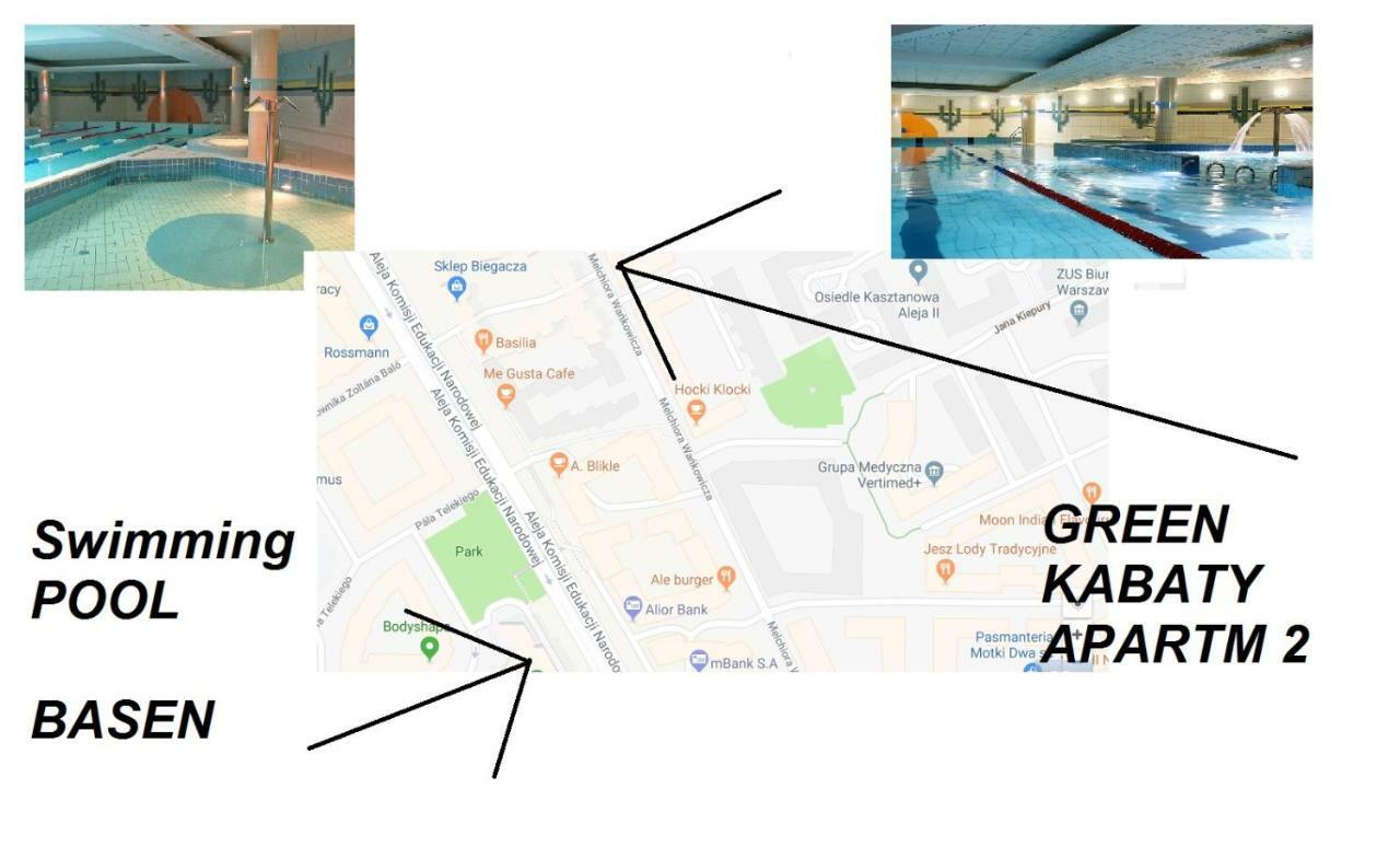 Green Kabaty Apartment 2 วอร์ซอ ภายนอก รูปภาพ